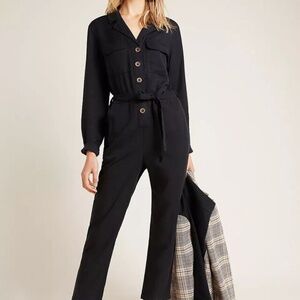 Sanctuary x Anthropologie Belted Renewal Utility Jumpsuit, Size S